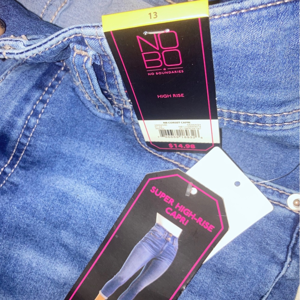 High Rise Capris - Picture 2 of 2